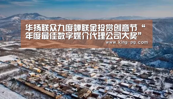华扬联众九度蝉联金投赏创意节“年度最佳数字媒介代理公司大奖”_PG电子(图1) PG电子