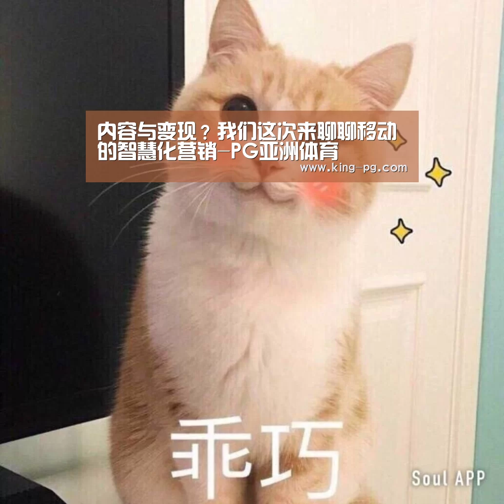 内容与变现?我们这次来聊聊移动的智慧化营销-PG亚洲体育(图1) PG入口